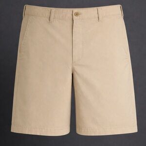 L.L. Bean Men's Khaki Flat Front Shorts